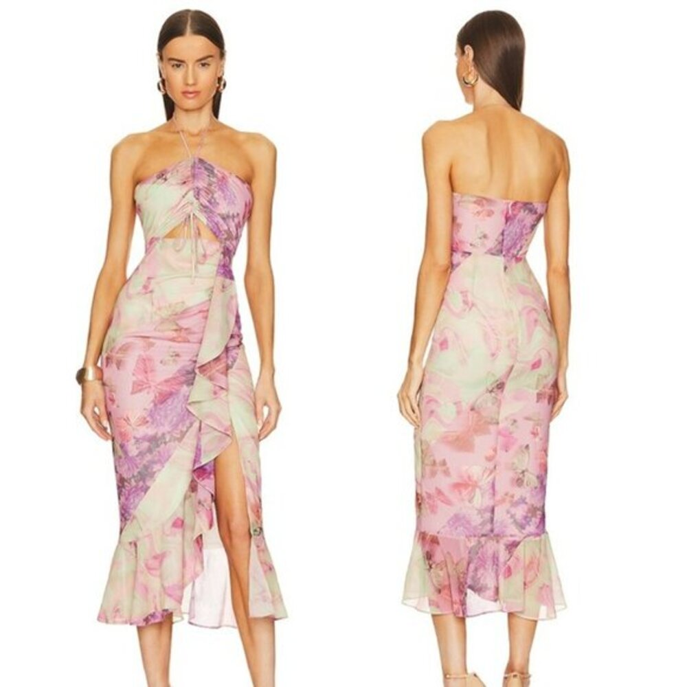 NBD Bellisima Dress - Patchwork Multi